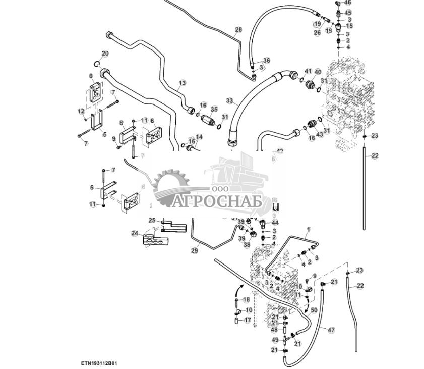Гидравлические линии, высокий расход, 8 SCV, мост с двухступенчатым редуктором (12) (807001 - ) - ST948836 805.jpg